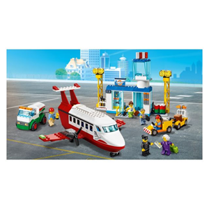 لگو سیتی فرودگاه هواپیما مسافربری 322 قطعه مدل CITIES 11615_لگو